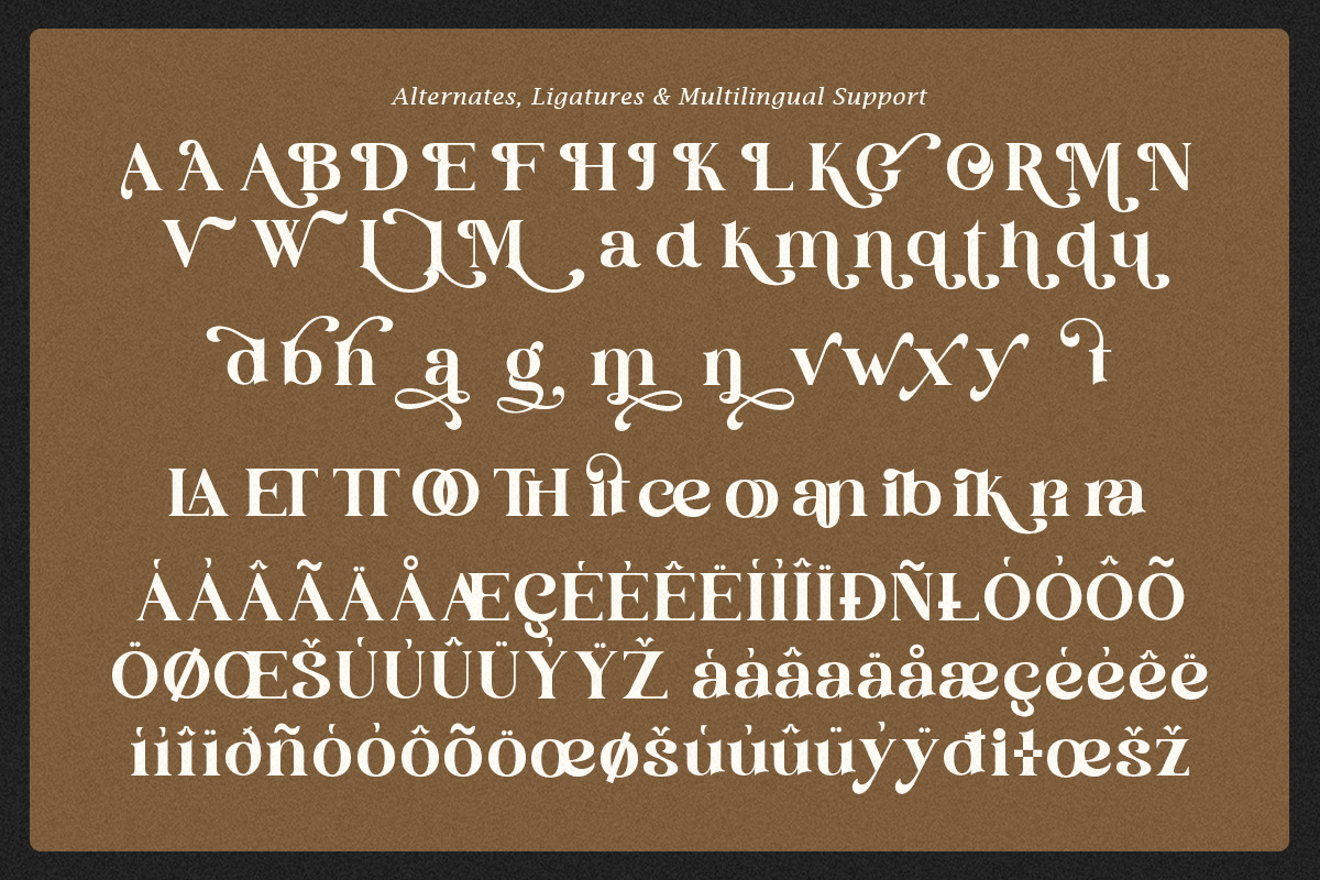 Nancey Wander - Classy Retro, a Serif Font by Qweera Studio (Photo 9 of 10)