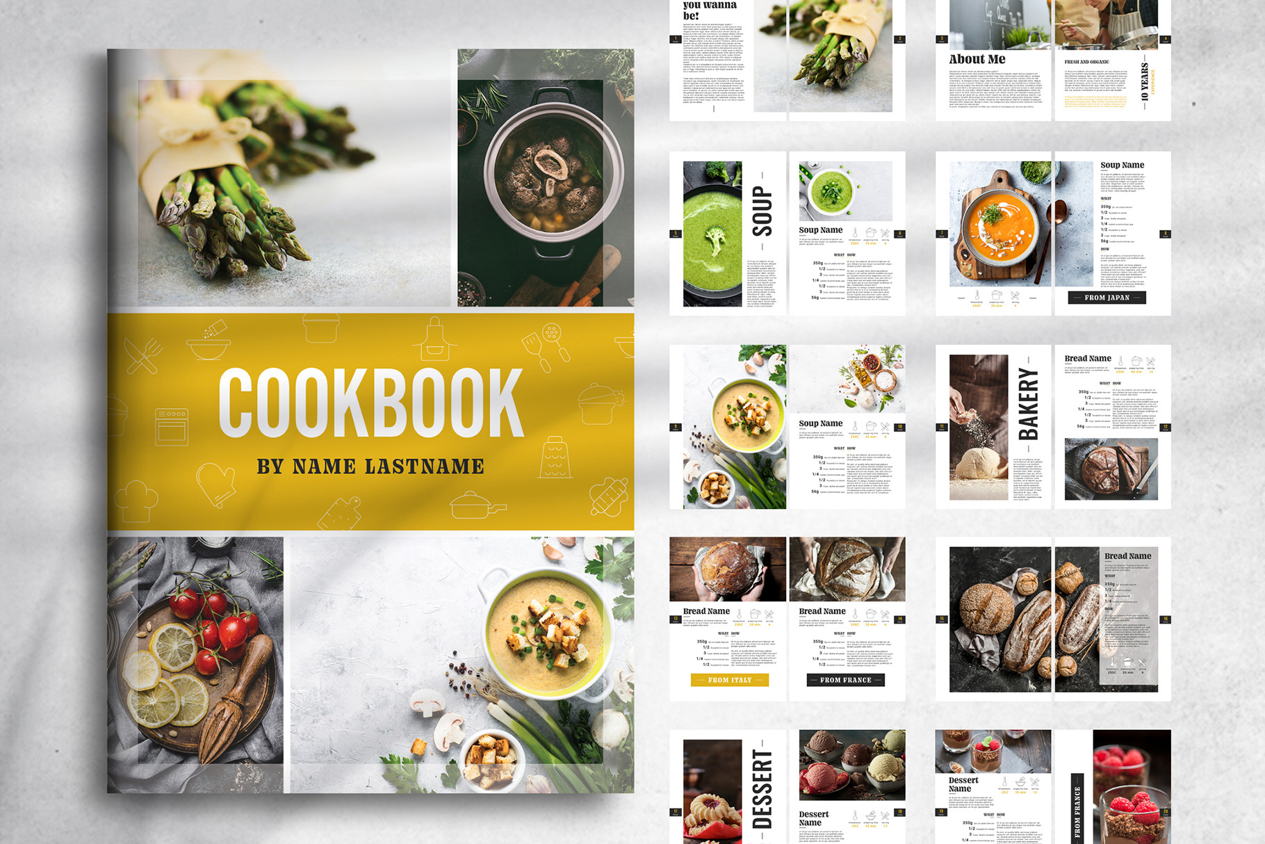 Cookbok / Recipe Layout