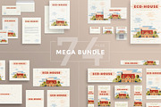 Mega Bundle | Eco House, a Poster Template by Amber Graphics (Thumbnail 1 of 21)