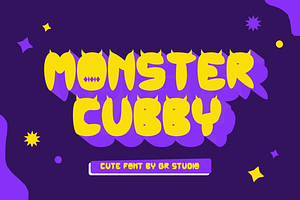 Monster Cubby Font