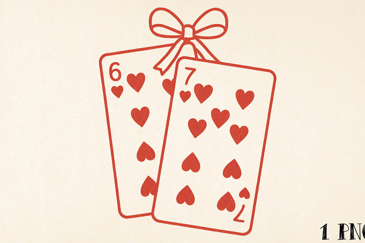 Valentine 67 Card PNG, an Illustration by DreamPrint404 (Photo 1 of 8)