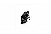 Frog Silhouette Vector Bundle, an Illustration by jahid234 (Thumbnail 21 of 46)
