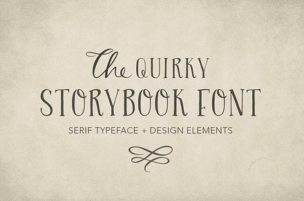 Quirky Storybook Font