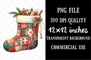 Christmas Watercolor Clipart, an Illustration by Designking (Thumbnail 4 of 5)