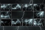 Dramatic Lightning Bolt Overlays, a Background Graphic by Partikusi Design (Thumbnail 3 of 3)