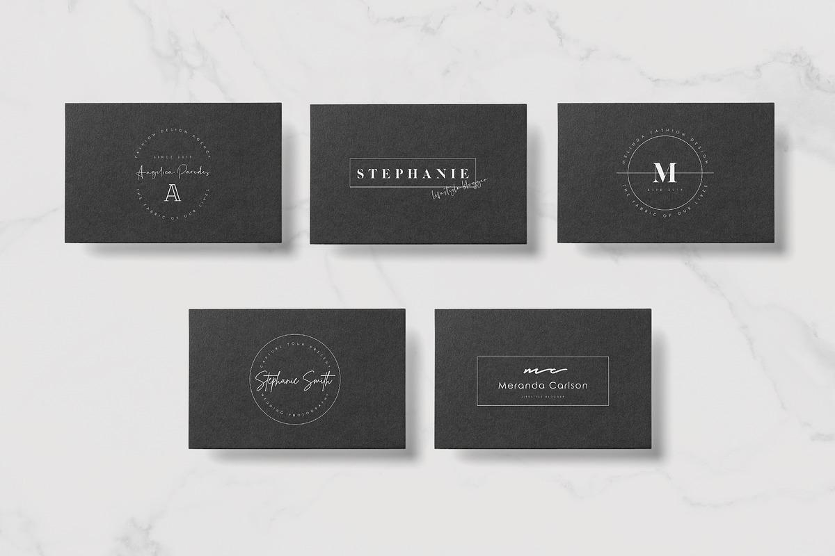 200 Trending Minimal Logo Bundle, a Branding & Logo Template by XpertgraphicD (Photo 14 of 52)