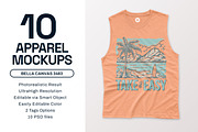 Bella Canvas 3483 Muscle Tank Mockup, a Shirt Mockup by GraphicHero (Thumbnail 1 of 9)