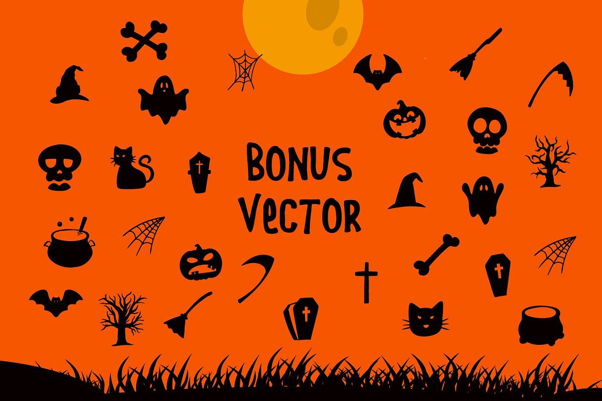 TrickyTreats - Halloween, a Handwritten Font by TrimStudio (Photo 9 of 9)