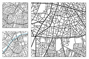 15 street maps textures, a Texture Graphic by Lina_Lisichka (Thumbnail 5 of 9)