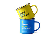 Premium Mug Mockup Bundle, a Cups & Container Mockup by graphypix (Thumbnail 5 of 13)