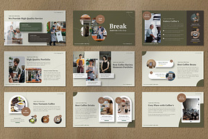 Kaftrie - Coffee Shop Powerpoint