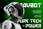 BARION- Modern Futuristic Display, a Sans Serif Font by Vroz Studio (Thumbnail 8 of 8)
