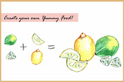 Spring & Summer Food Clipart, a Food Illustration by VianneArt (Thumbnail 3 of 8)