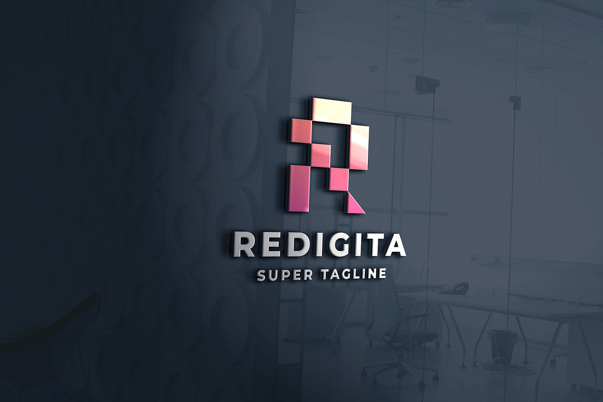 Redigita Letter R Logo, a Branding & Logo Template by Design_Planet (Photo 1 of 2)
