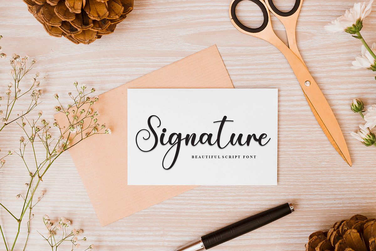 Seasoning | Script Font, a Handwritten Font by Scratchones (Photo 7 of 11)