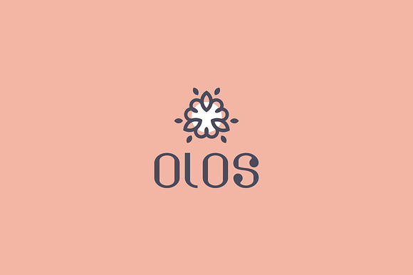 Olos font for logo preview 7