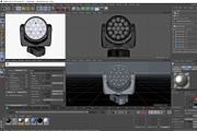 Stage Light 11, a Furniture 3D Model by akerStudio (Thumbnail 12 of 16)