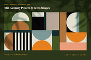 Mid-Century Posters & Retro Shapes 1, a Graphic by LEROY Design (Thumbnail 7 of 10)