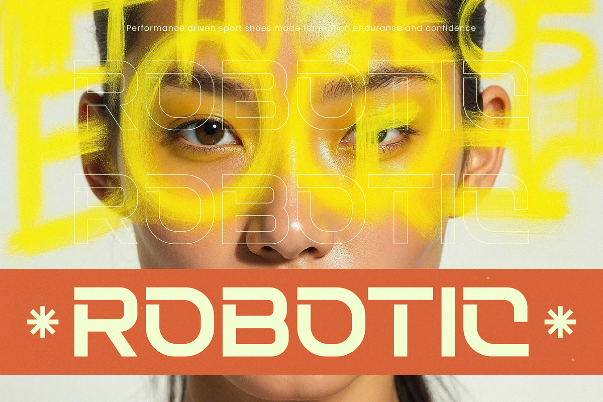 Techetic Human Futuristic Font, a Sans Serif Font by timelesstype.co (Photo 17 of 20)