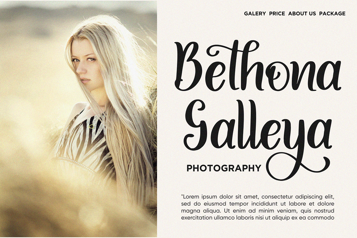 Mysthiqa, a Script Font by Essentials Studio (Photo 3 of 8)