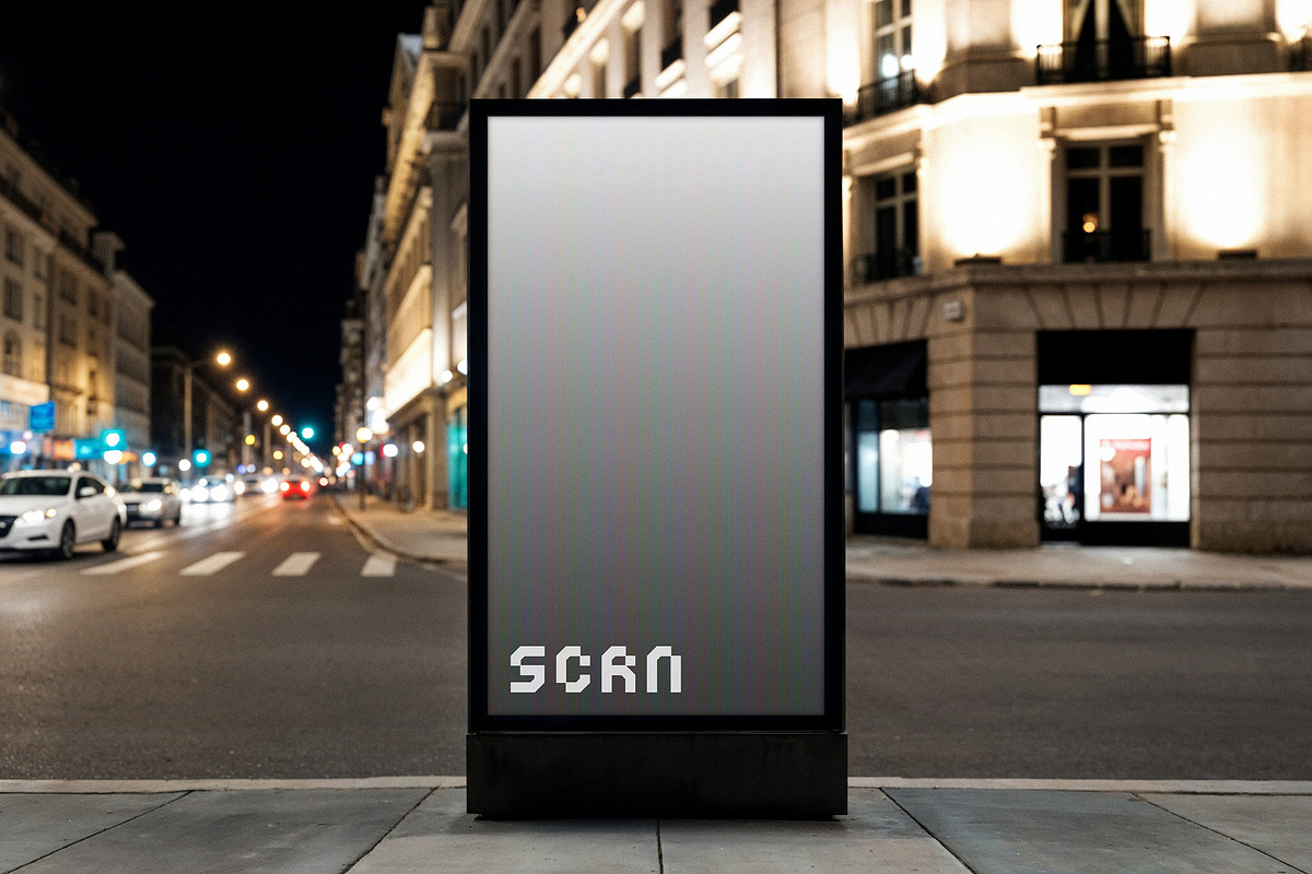 City Digital Signage Screen Mockup, an Advertising Mockup by Design Squad (Photo 4 of 4)