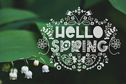 Spring Tales | Folk Art Font, a Symbol Font by Kandella's Art (Thumbnail 9 of 15)