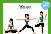 Yoga Teacher Portrait Creator, a Person Illustration by Lauren Lesley Studio (Thumbnail 38 of 43)