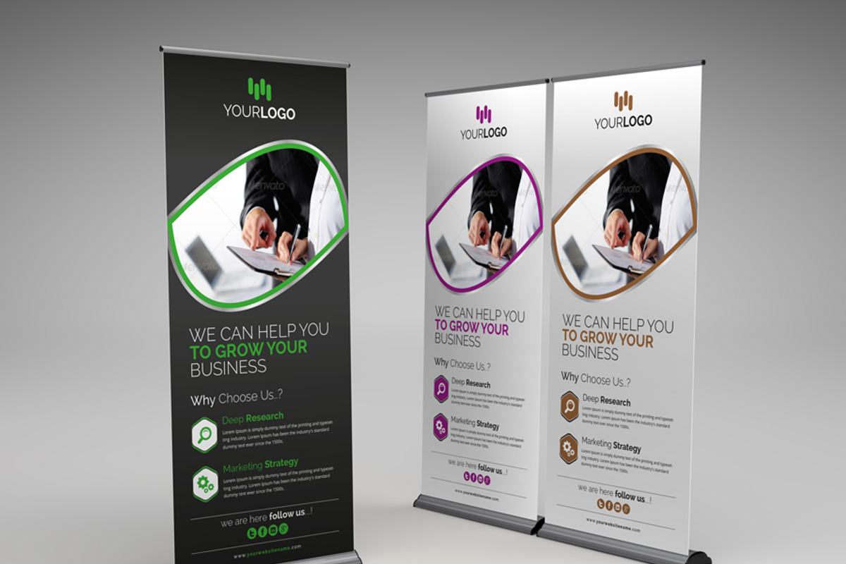 Corporate Rollup Banner, a Templates & Theme by RQ Designs (Photo 2 of 6)