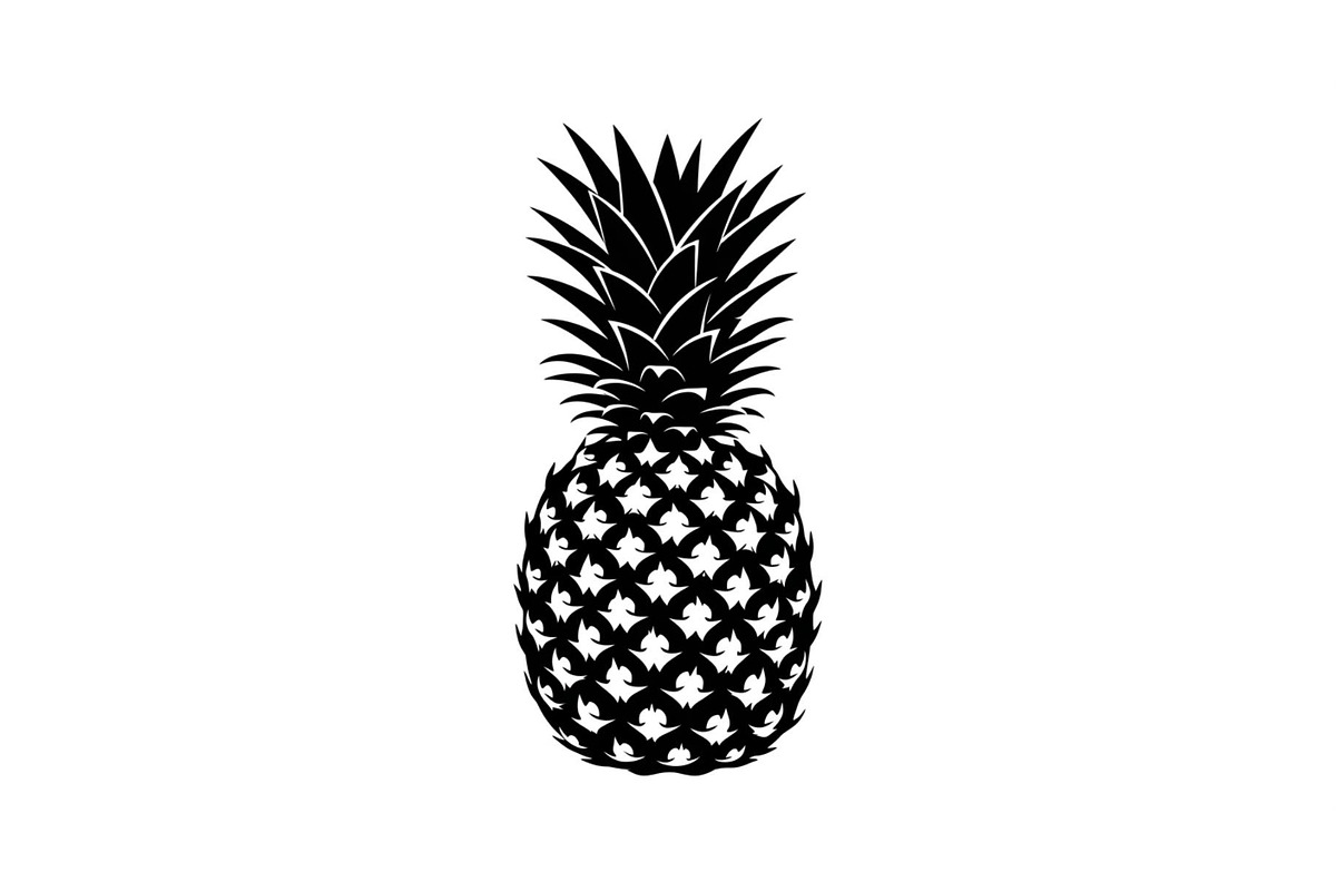 Pineapple Silhouette Vector Bundle, an Illustration by jahid234 (Photo 41 of 51)