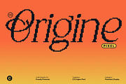 CS Origine Pixel, a Serif Font by Craft Supply Co. (Thumbnail 1 of 8)