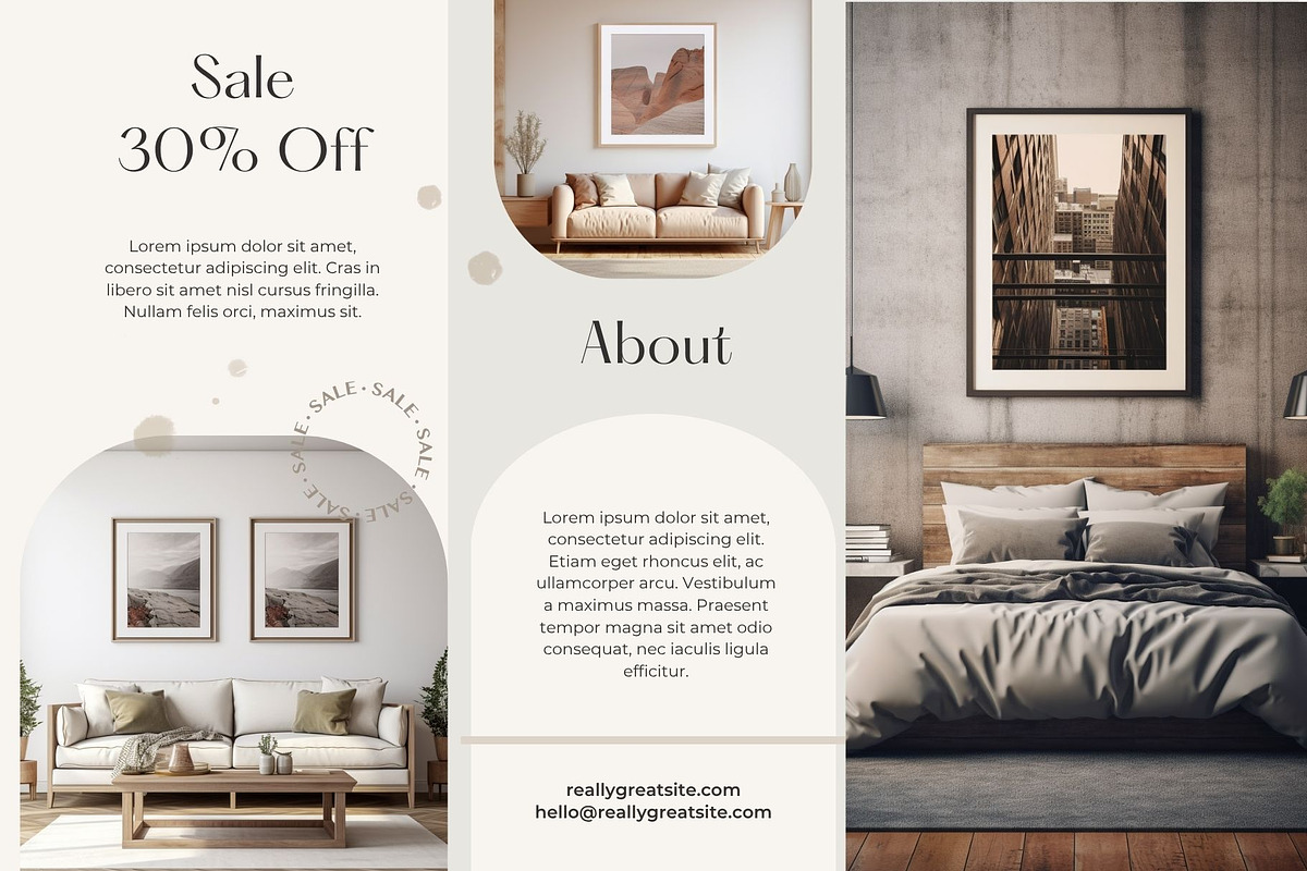 50 Canva Frame Mockups Bundle, a Household Mockup by ARTOZEN DIGITAL (Photo 4 of 14)