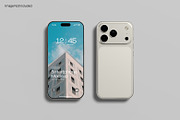 iPhone 17 Pro Max Mockup, an iPhone Mockup by graphicsecond (Thumbnail 4 of 5)