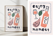 Dolce vita breakfast, doodle cards, a Food Illustration by Good Studio (Thumbnail 5 of 5)