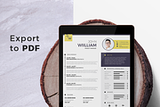 Creative Resume & CV Template, a Resume Template by Hito Graphic (Thumbnail 7 of 8)