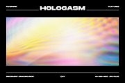 Hologasm - Iridescent Backgrounds, a Background Graphic by FLYERWRK (Thumbnail 7 of 8)