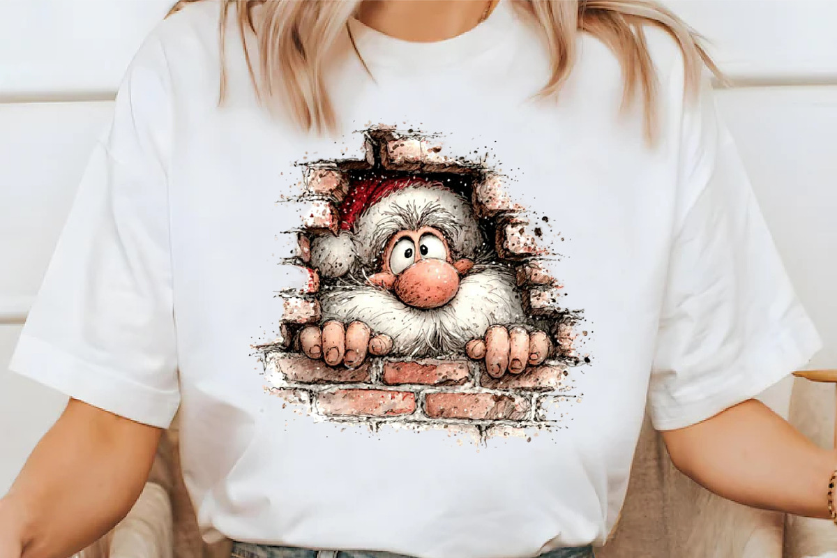 Funny Santa Chimney ClipArt's PNG, an Illustration by Libby Wishes (Photo 5 of 7)