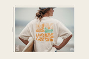 Beach T-Shirt Mockup Back view, a Shirt Mockup by The Blue Bird (Thumbnail 6 of 8)