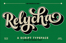 Relycha Typeface + Extrude