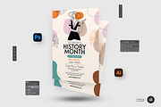 Women History Month Flyer Template, a Flyer Template by Aam360 (Thumbnail 2 of 3)