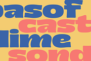 Bamboy; Soft Groovy Display Font, a Sans Serif Font by Eko Bimantara (Thumbnail 2 of 12)