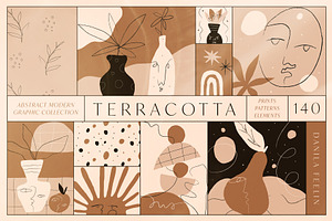 Terracotta — abstract art collection