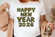 Christmas Happy New Year PNG, an Illustration by DreamArtGraphic (Thumbnail 1 of 5)