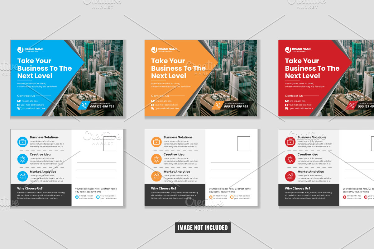 Corporate Business Postcard, an Invitation Template by SouravDesign (Photo 2 of 2)