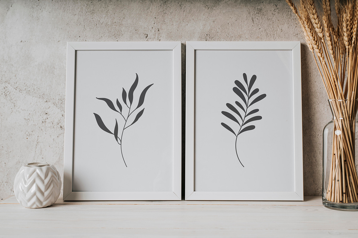 Leaves SVG, PNG, DXF, pdf, eps files, a Decorative Illustration by DamriNa art (Photo 5 of 5)