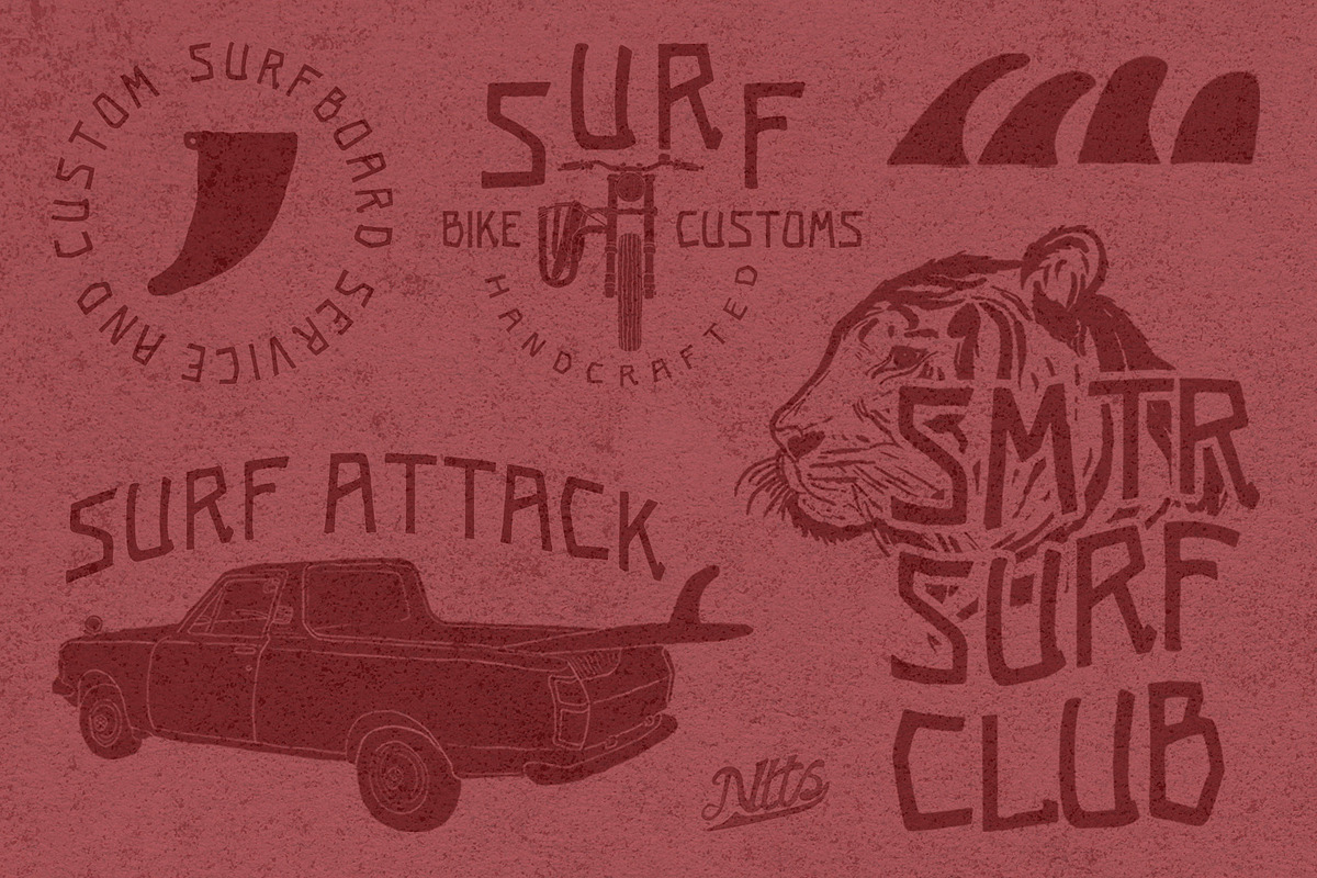 Rocksand Handdrawn Typeface, a Handwritten Font by Nattsologic (Photo 8 of 9)