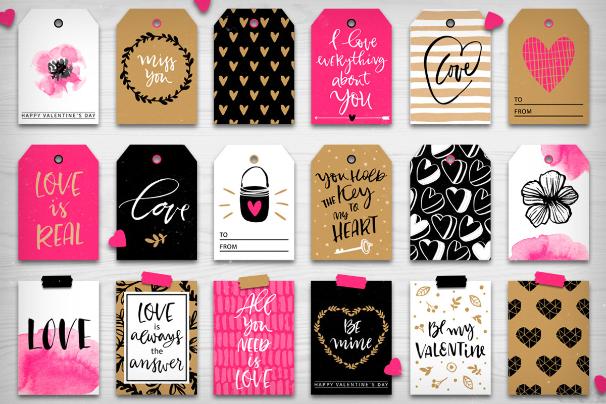 Valentine's day mini pack, an Object Graphic by kite-kit (Photo 2 of 2)