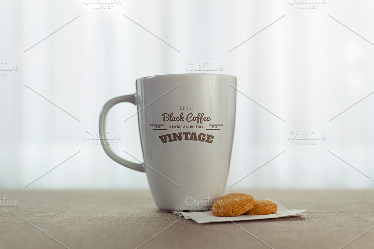 Coffee Cup Mock-Up #4, a Cups & Container Mockup by Gabor Monori