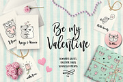Valentines Day Love Quotes, an Illustration by Teneresa (Thumbnail 1 of 5)