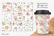 Watercolour Patterns Flowers Florals, a Pattern Graphic by Bloomella (Thumbnail 2 of 5)