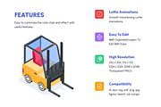 Isometric Transportation Icons, a Duotone Icon by Vectors Market (Thumbnail 2 of 9)